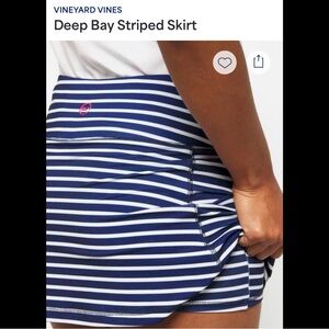 Vineyard Vines Deep Bay Striped Skort